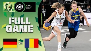 Germany v Romania | Women | Full Game | Crelan FIBA 3x3 World Cup 2022