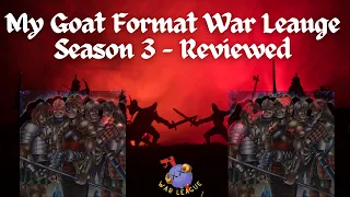 Goat Format WAR LEAGUE Season in Review