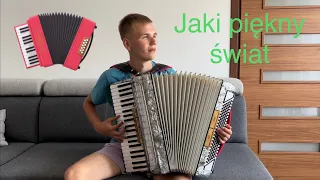 Jaki piękny jest świat -akordeon Manfrini 120