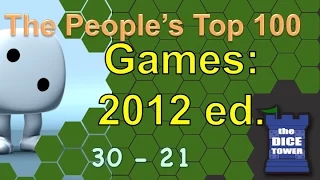 2012:  Top 100 Games of All Time: People's Choice (# 30 - # 21)