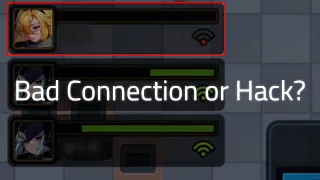 bad connection or hack?