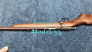 Remington Model 33 single-shot 22 rifle