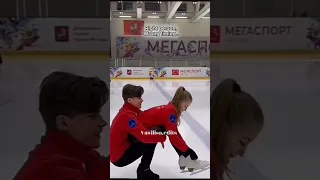 He betrayed her⛸️#vasilisa #valery #figureskate #ice #skating #viral #blowup⛸️❄️🌨️