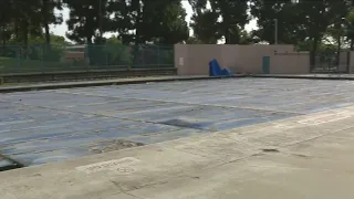 Pico Rivera City Manager Steve Carmona speaks on Smith Park pool's closure