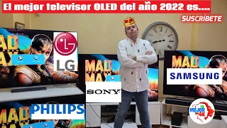 Philips 807 vs LG C2 vs Sony A95K vs Samsung S95B ¿CUAL ES EL MEJOR OLED DE 2022? W-OLED vs QD-OLED