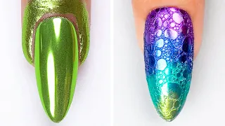 New Nail Art For March | Mix Color Nail Design | Pretty Nails Art
