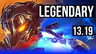 VIKTOR vs XERATH (MID) | Legendary, 11/2/6 | NA Challenger | 13.19