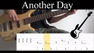 Another Day (Dream Theater) - (BASS ONLY) Bass Cover (With Tabs)