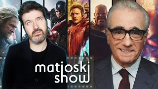 Martin Scorsese VS Cinecomic: Ci Risiamo! Nuove Dichiarazioni! - Matioski Show