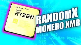How to CPU mine Monero XMR w/ RandomX on AMD Ryzen R9 3900X