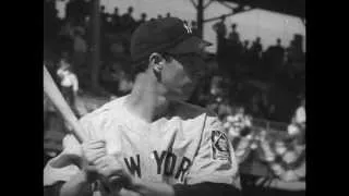 Joe DiMaggio's Wild Dash Home Clinches Yankees 1939 World Series Victory over the Cincinnati Reds