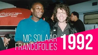 MC SOLAAR - "Bouge de Là" - Live - Francofolies de La Rochelle 1992