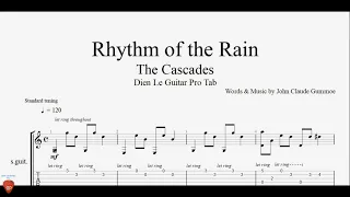 Rhythm of the Rain - Guitar Tutorial + TAB