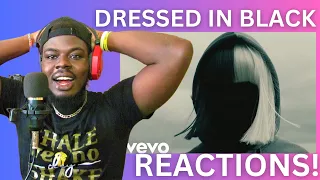 First Time hearing SIA - DRESSED IN BLACK | OFFICIAL MUSIC VIDEO (REACTIONS)