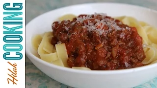 How to Make Bolognese Sauce |  Hilah Cooking
