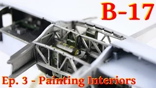 Model Flying Fortress B-17G - 1/72 Airfix - Painting Interiors