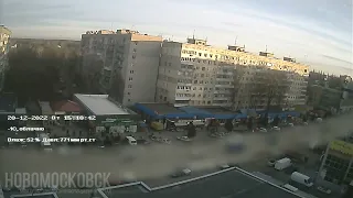 Timelapse 20-12-2022 - Новомосковск, Украина