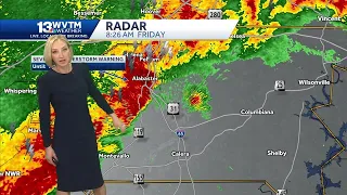 Tracking severe weather in Alabama