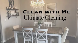 CLEAN WITH ME | ULTIMATE CLEANING | ENTIRE HOUSE