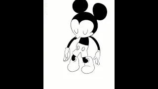 Mickey Mouse sings Shinunoga E-Wa | #memes #meme #animation #rizz #mickeymouse #rizzleshortvideo