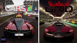 Project CARS vs GRID Autosport - Pagani Huayra Graphics & Sound Comparison