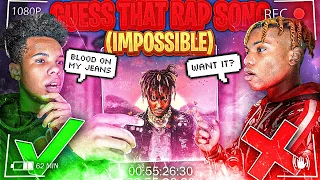 EXTREMELY IMPOSSIBLE "GUESS THAT RAP SONG" CHALLENGE 2020 🔥