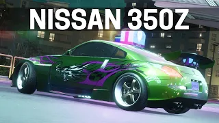 Rachel's Nissan 350Z in NFS Games (1999-2019)