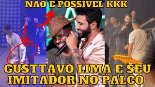 Gusttavo Lima CAUSA com seu IMITADOR Áureo no Palco em Luziânia-GO e diverte os fãs kkkk