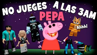 NO JUEGUES PEPA a las 3AM 😫💩 #miedo #caca #roblox #pepa #parkour  #gameplay #marcianito #funny