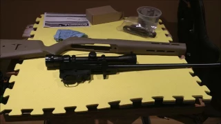 Ruger 10/22 Magpul Hunter X-22 install (no music)