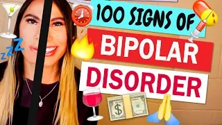 100 SIGNS YOU'RE BIPOLAR!!! | LizziesAnswers