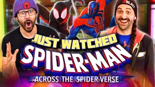 Just Watched SPIDER-MAN: ACROSS THE SPIDER-VERSE!! Reaction & Movie Review