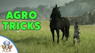 Shadow of the Colossus PS4 Remake - TRICK RIDER - All Stunts with Agro