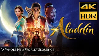 Aladdin (2019) A Whole New World, 4K HDR & HQ Sound & English, Japanese, Korean subtitles