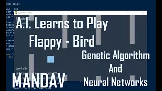 A.I. Learns to Play Flappy - Bird