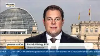 12.06.2012 - Tagesgespräch mit Patrick Döring