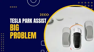 New Tesla "Vision" parking assist | 2023 Tesla Model Y - Is it as good as parking sensors...