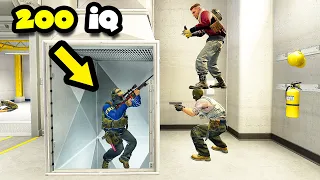 200 IQ VAC LADDER OUTPLAY! - CS:GO BEST ODDSHOTS #494