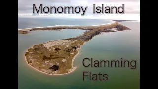 Monomoy Clamming Flats Cape Cod- Winter Storm Damage - Winter 2021