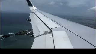 Hermoso aterrizaje en San Juan Puerto Rico