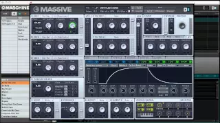 Kick drum synthesis with NI Massive