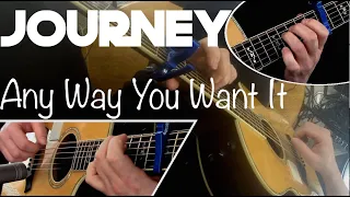 Journey - Any Way You Want It - Kelly Valleau fingerstyle guitar