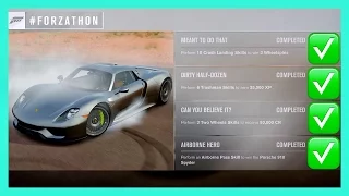 Forza Horizon 3 | How To Win The Porsche 918 Spyder & Other Prices #Forzathon