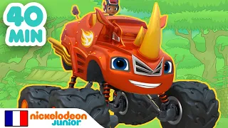 Blaze et les Monster Machines | 40 MINUTES des animaux les plus MIGNONS | Nick Jr.