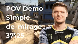 POV Demo S1mple de_mirage FPL 3725