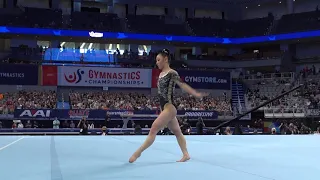 Kara Eaker - Floor Exercise - 2021 U.S. Gymnastics Championships - Senior Women Day 2