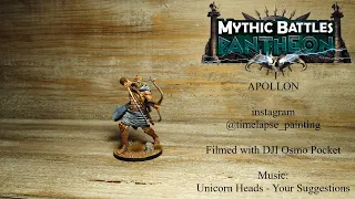 Mythic Battles Pantheon - How to paint Apollo