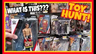 TOY HUNT!!! STEALING FROM WALMART!!! (2/3) WWE Wrestling Figure Fun #109