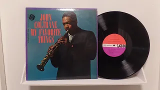 JOHN COLTRANE -My favorite things / original 1962 Mono vinyl