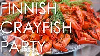 This is a Finnish Crayfish Party